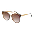 Ana Hickmann Braune Sonnenbrille aus Metall