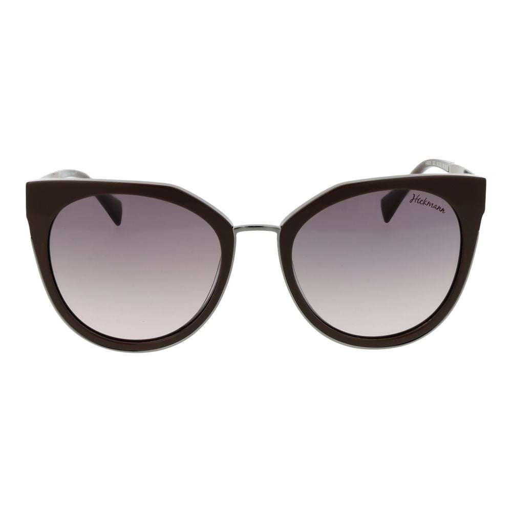 Ana Hickmann Braune Sonnenbrille aus Acetat