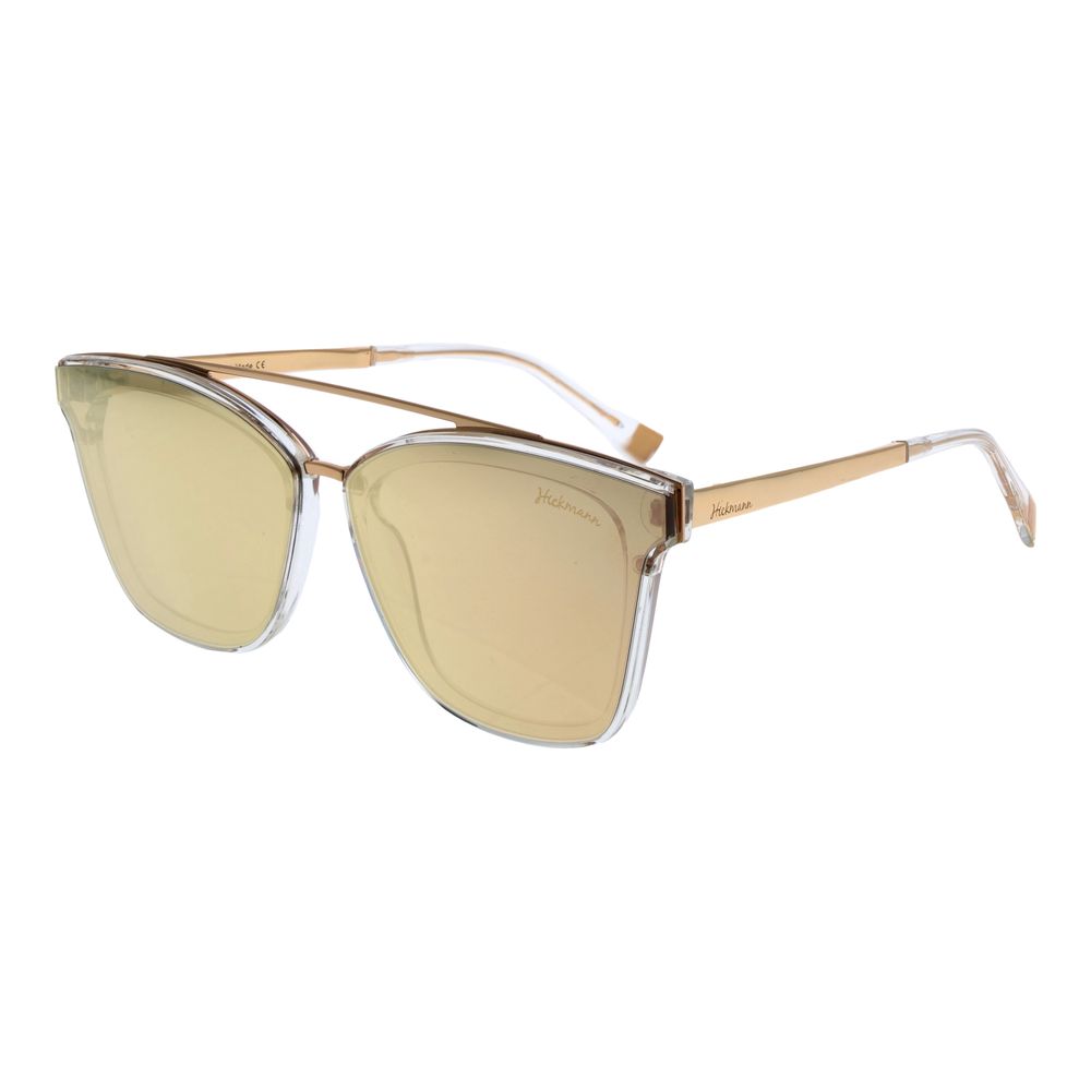 Ana Hickmann Sonnenbrille aus Goldmetall