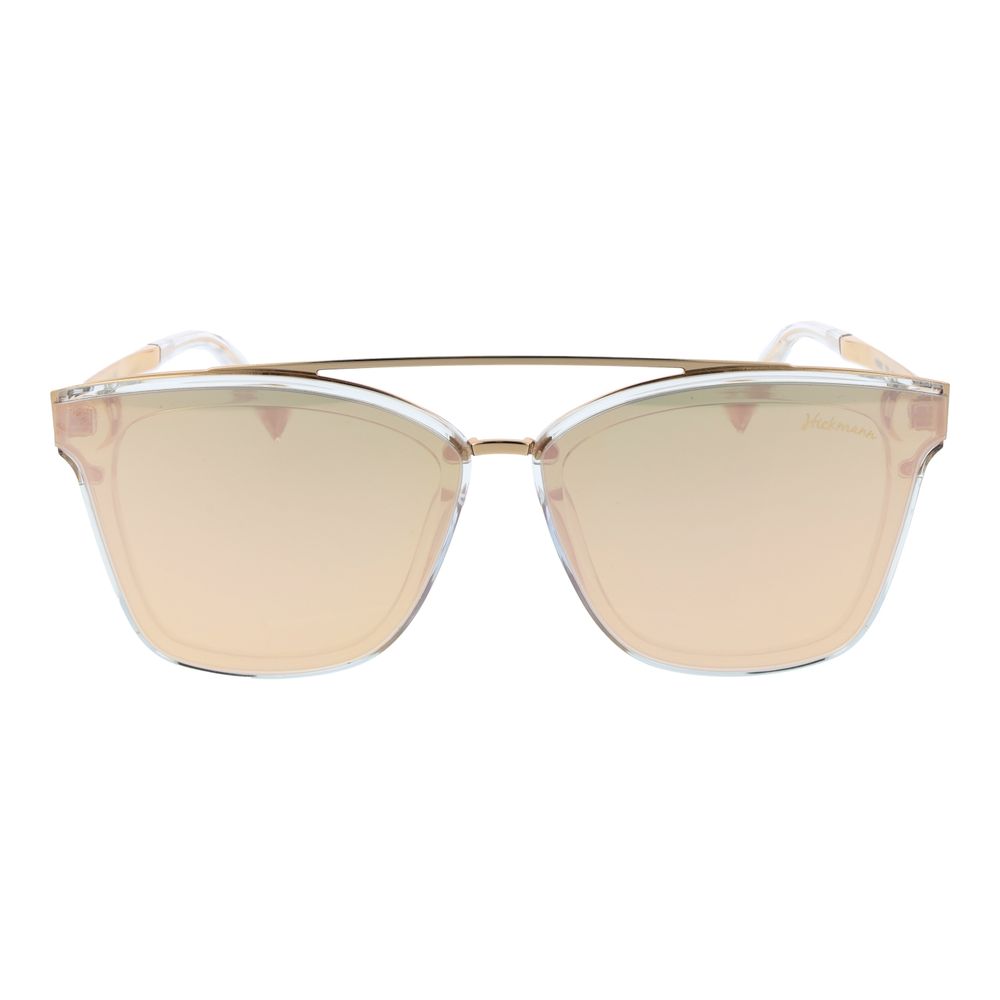 Ana Hickmann Sonnenbrille aus Goldmetall