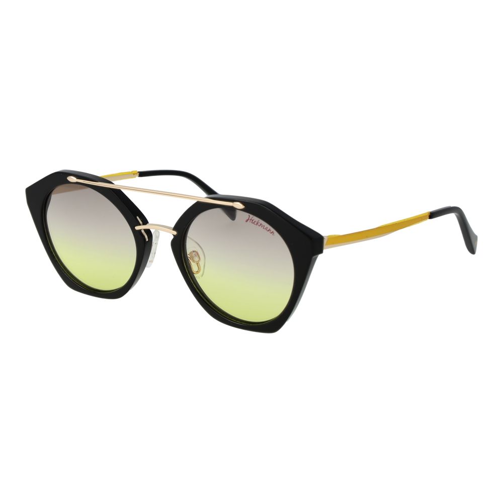 Ana Hickmann Schwarze Sonnenbrille aus Metall