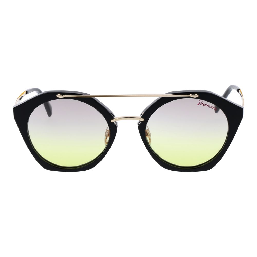 Ana Hickmann Schwarze Sonnenbrille aus Metall