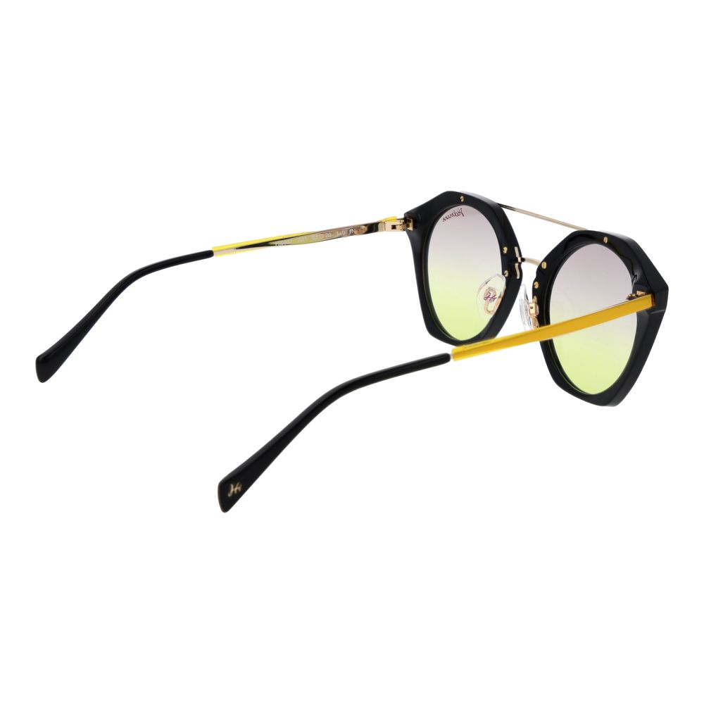 Ana Hickmann Schwarze Sonnenbrille aus Metall