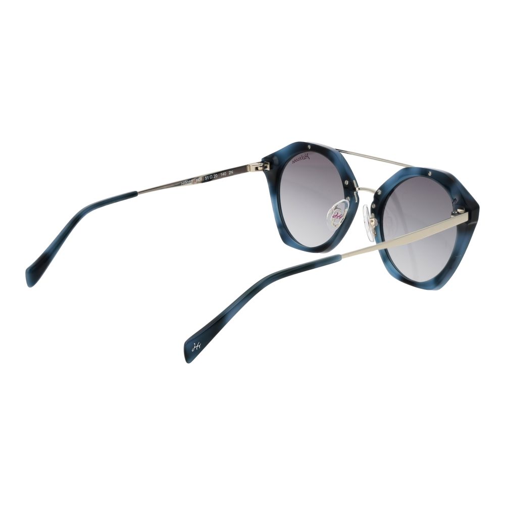 Ana Hickmann Blaue Sonnenbrille aus Metall