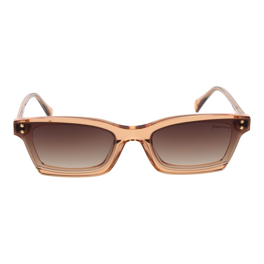 Ana Hickmann Braune Sonnenbrille aus Kunststoff