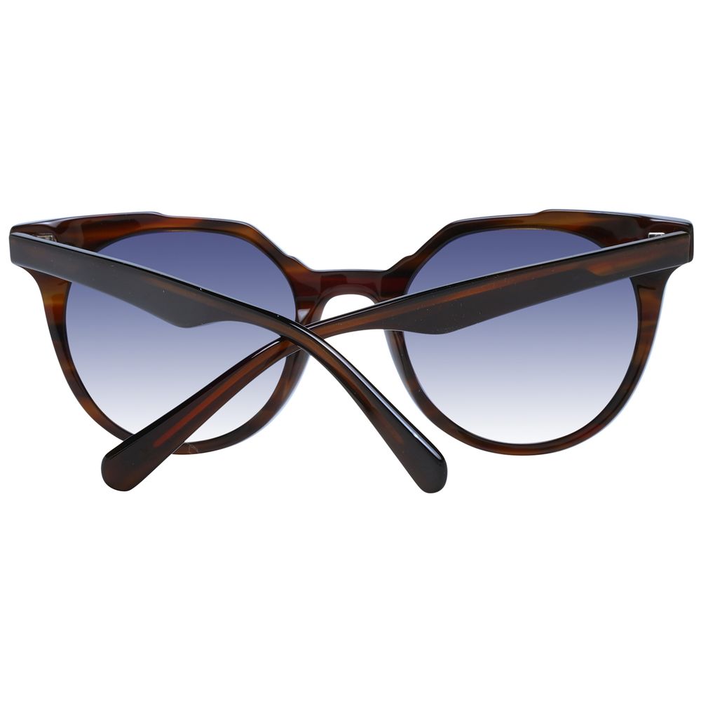 Ana Hickmann Braune Sonnenbrille aus Acetat