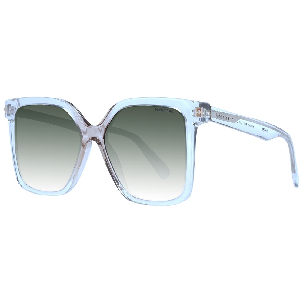 Ana Hickmann Sonnenbrille aus transparentem Acetat
