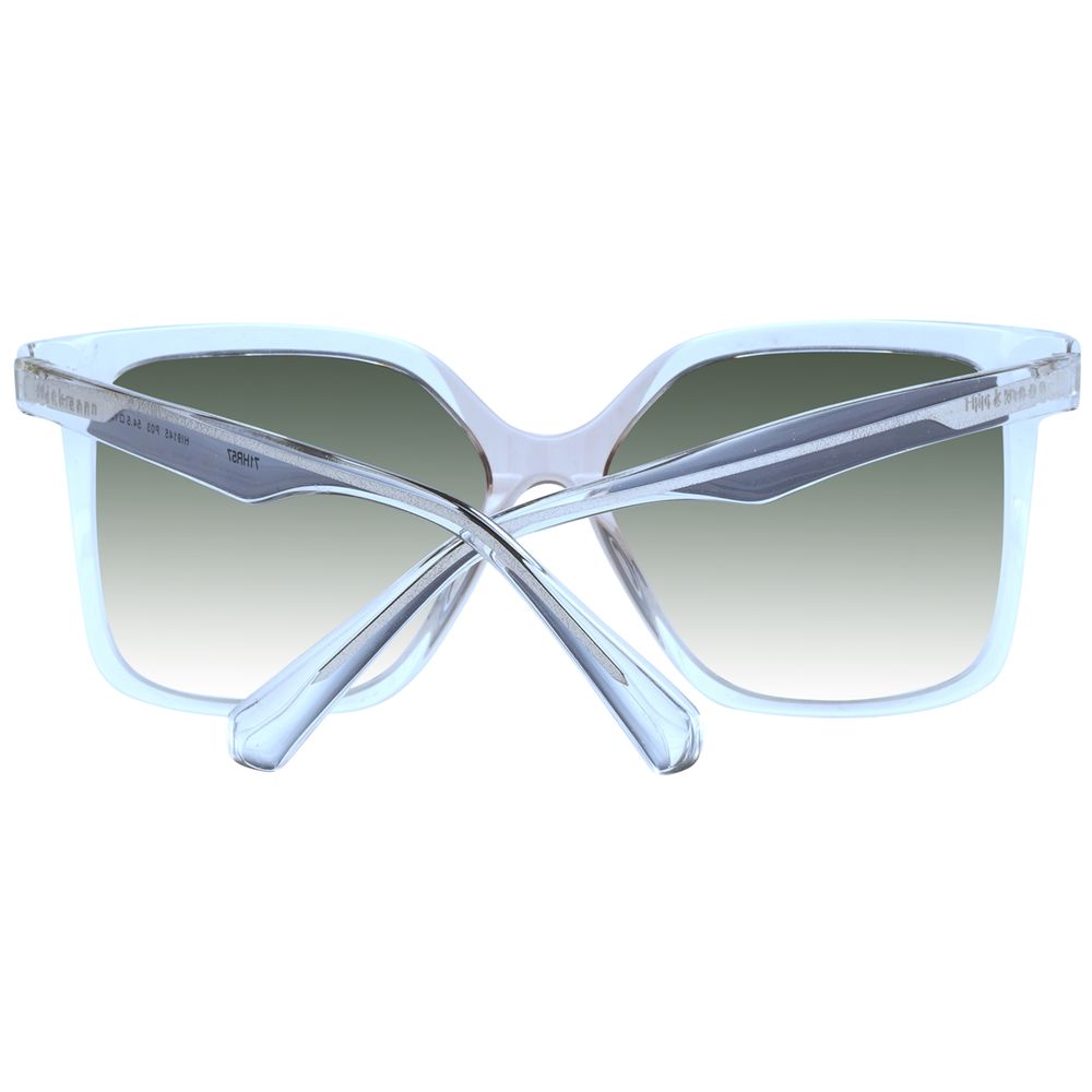 Ana Hickmann Sonnenbrille aus transparentem Acetat