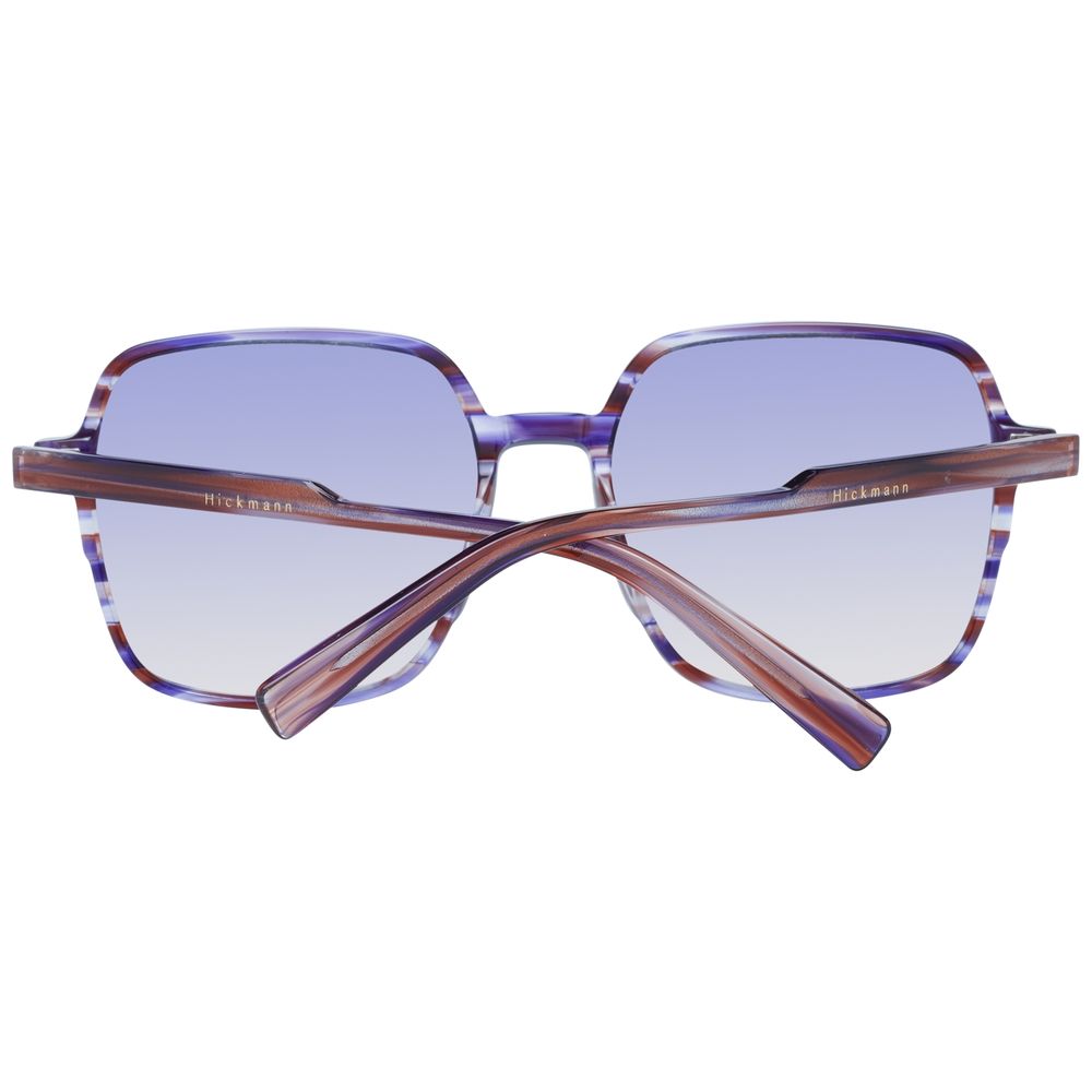 Ana Hickmann Sonnenbrille aus violettem Acetat