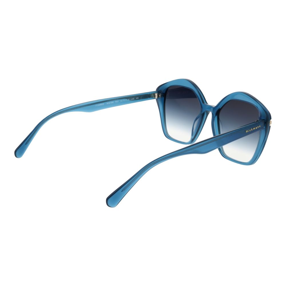 Ana Hickmann Blaue Sonnenbrille aus Acetat