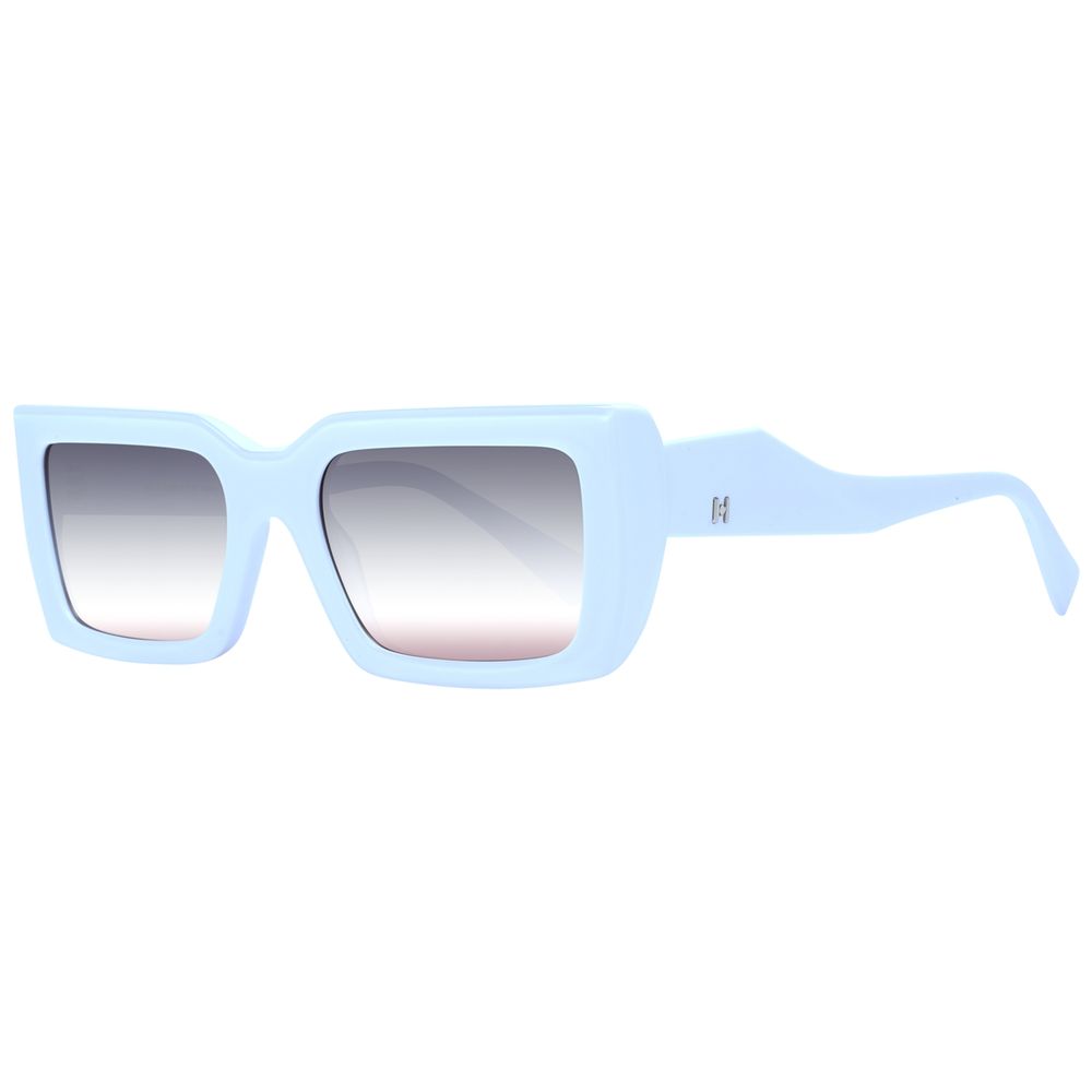 Ana Hickmann Weiße Sonnenbrille aus Acetat