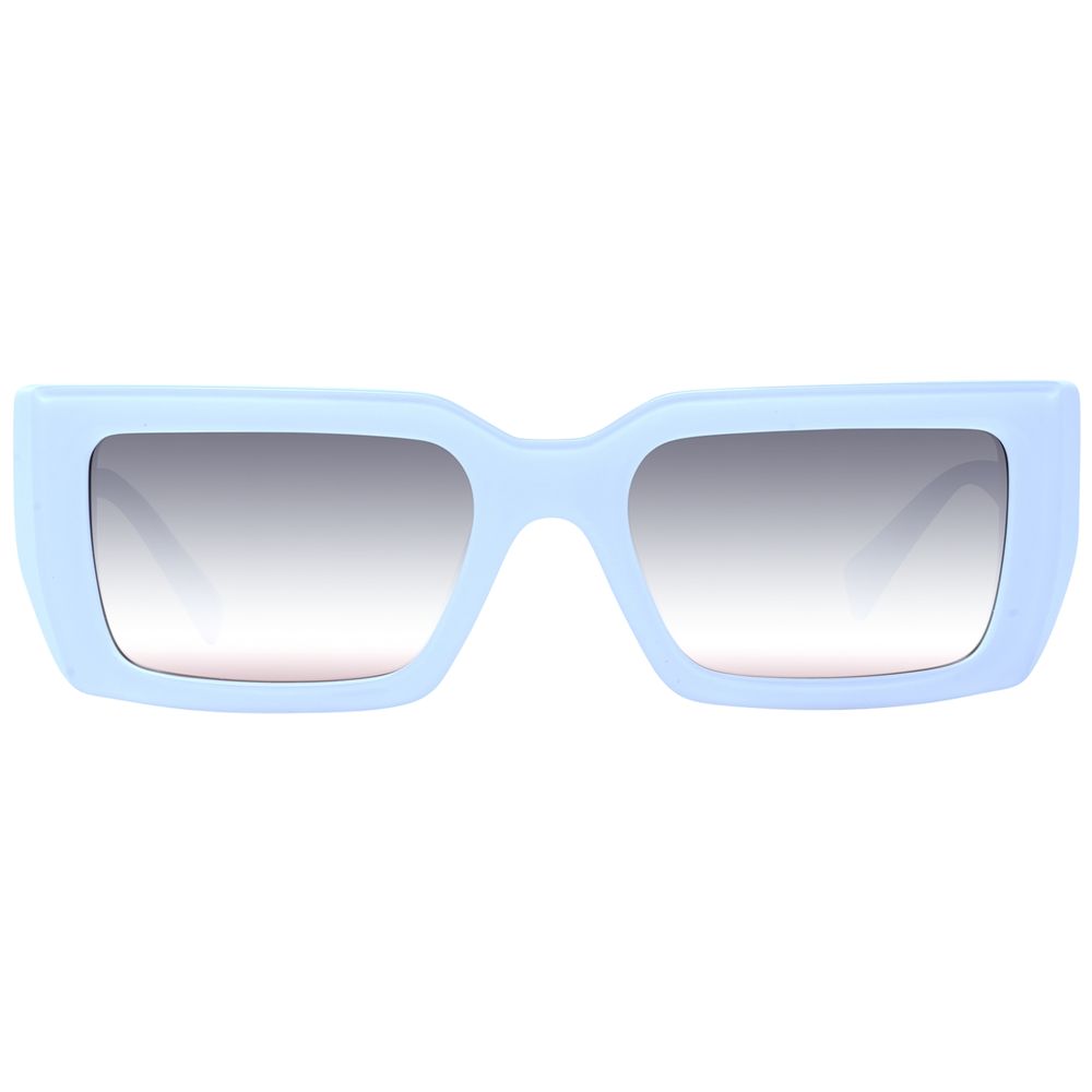 Ana Hickmann Weiße Sonnenbrille aus Acetat