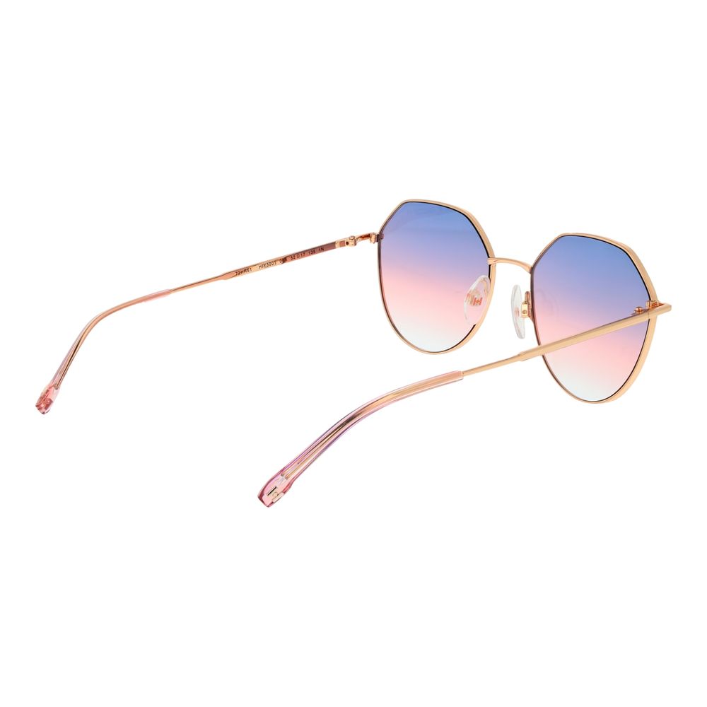 Ana Hickmann Sonnenbrille aus Goldmetall