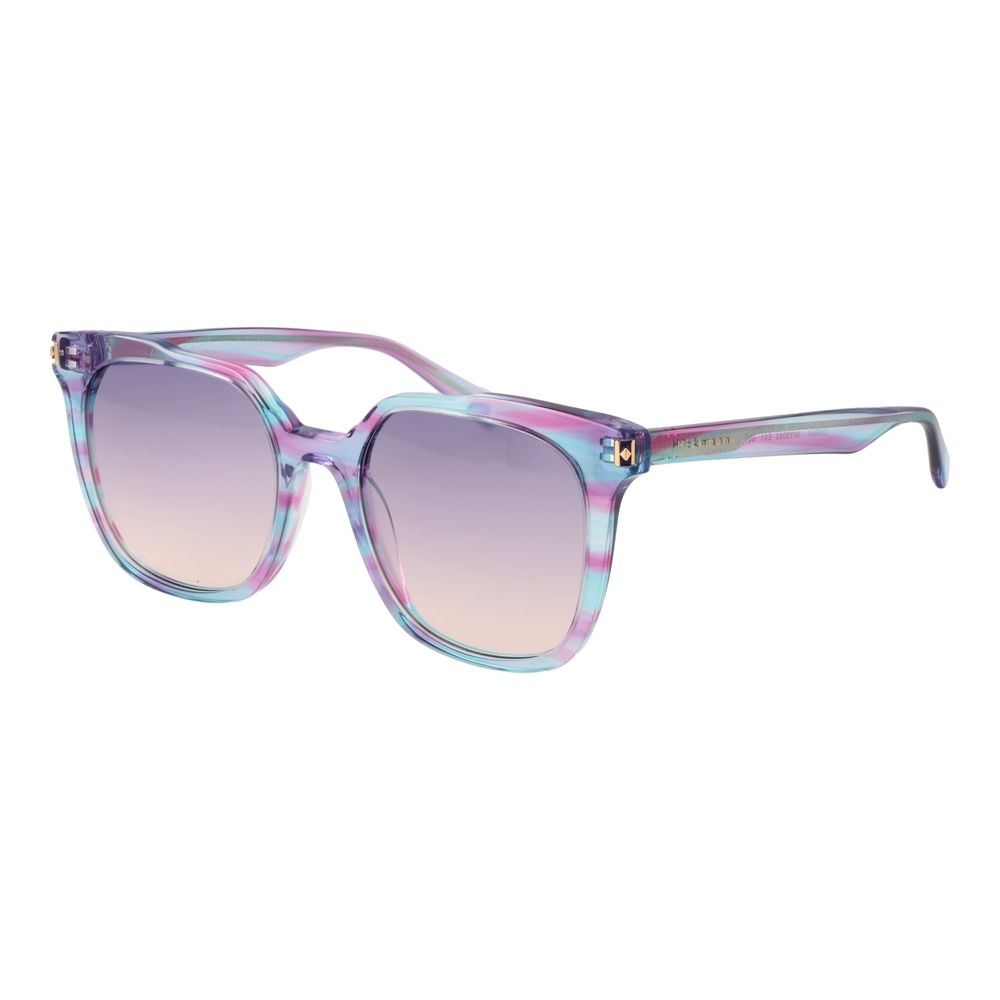 Ana Hickmann Sonnenbrille aus violettem Acetat