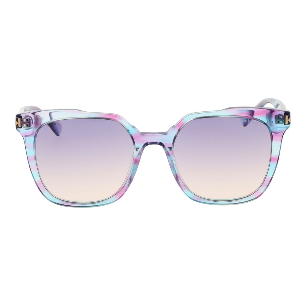 Ana Hickmann Sonnenbrille aus violettem Acetat