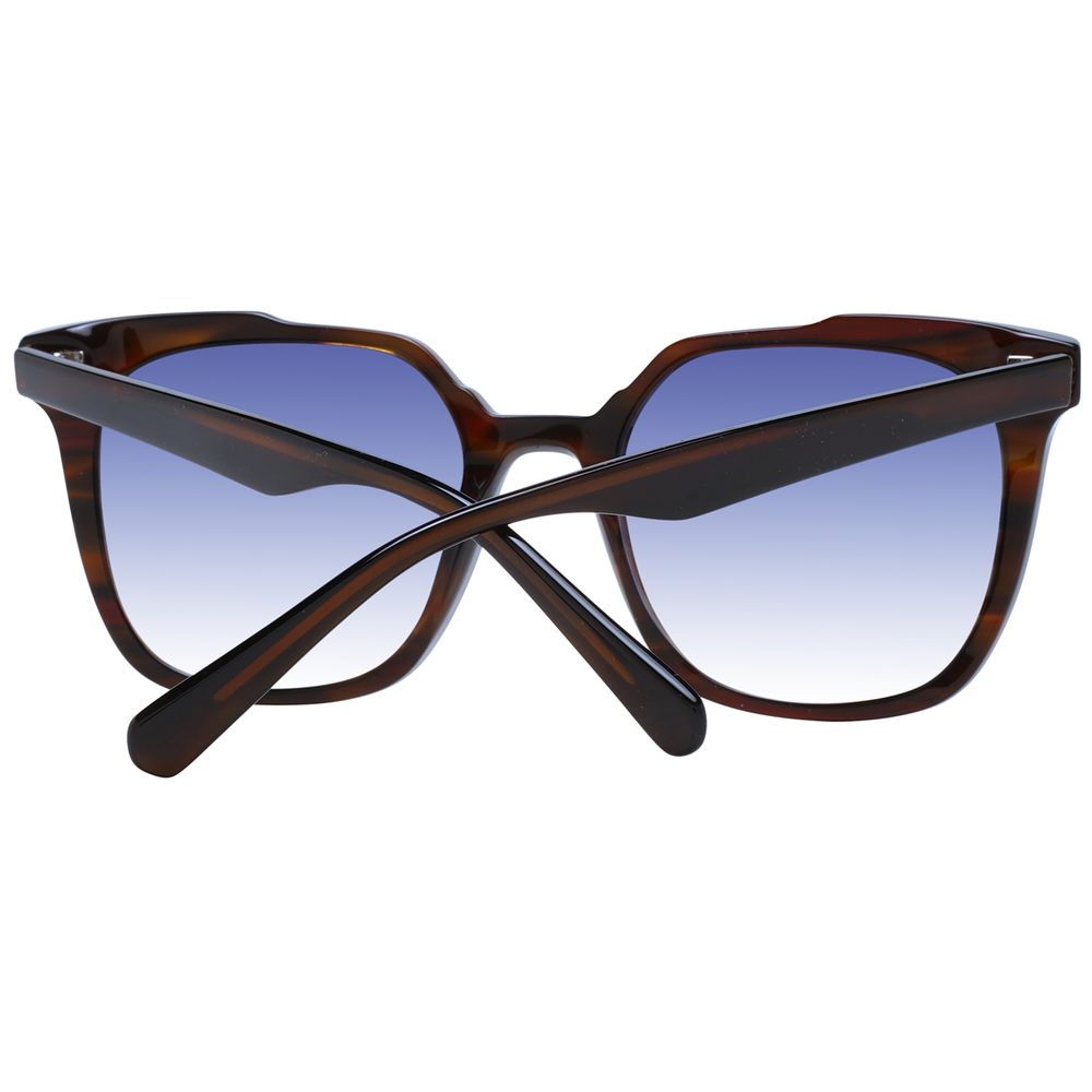 Ana Hickmann Braune Sonnenbrille aus Acetat