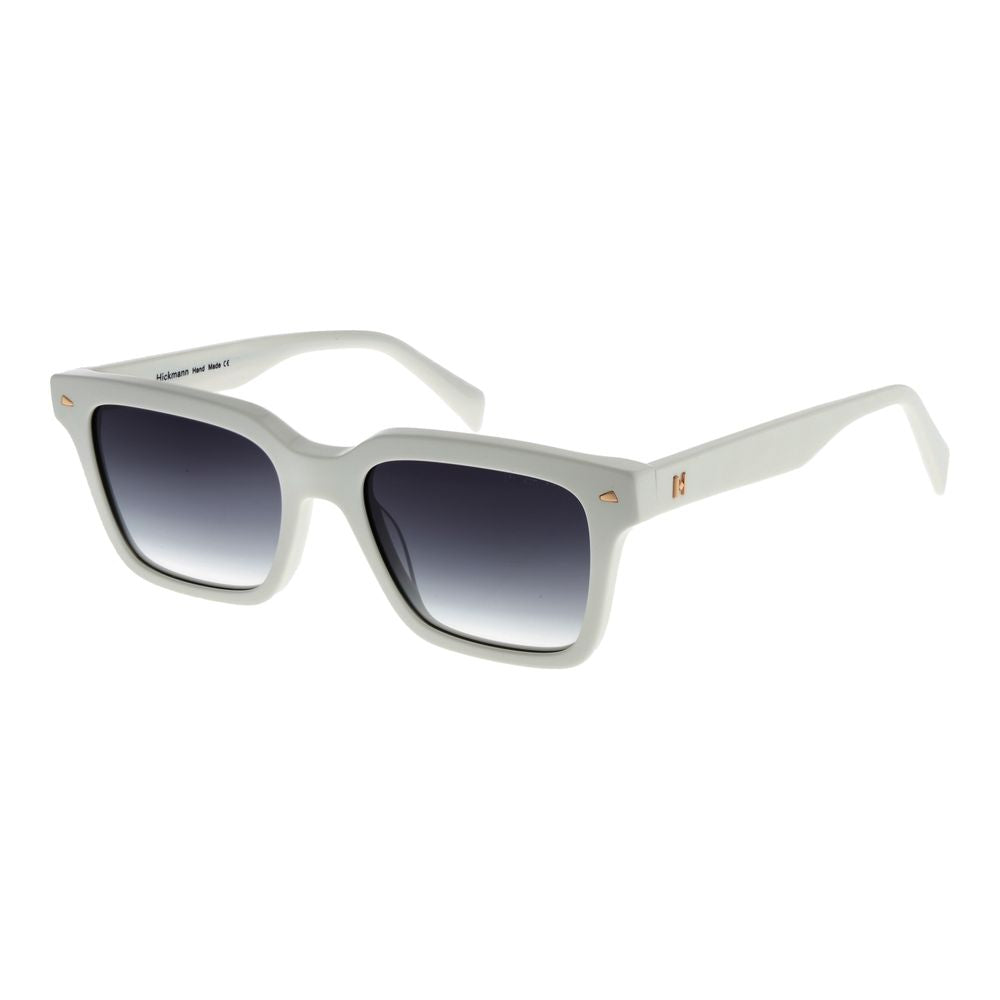 Ana Hickmann Weiße Sonnenbrille aus Acetat