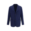 Brunello Cucinelli Blaue Kaschmir-Jacke in voller Länge