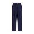 Brunello Cucinelli Blaue Wollhose Oves Aries