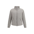 Brunello Cucinelli Graue Shell-Jacke aus Polyester