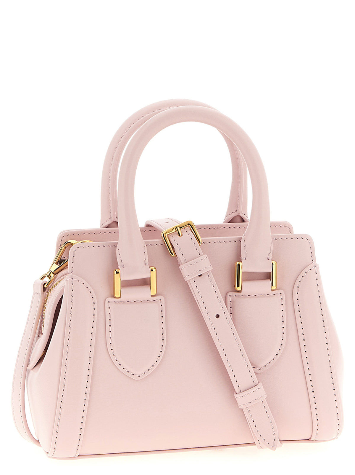 Alexander McQueen Handtasche aus mehrfarbigem Kalbsleder