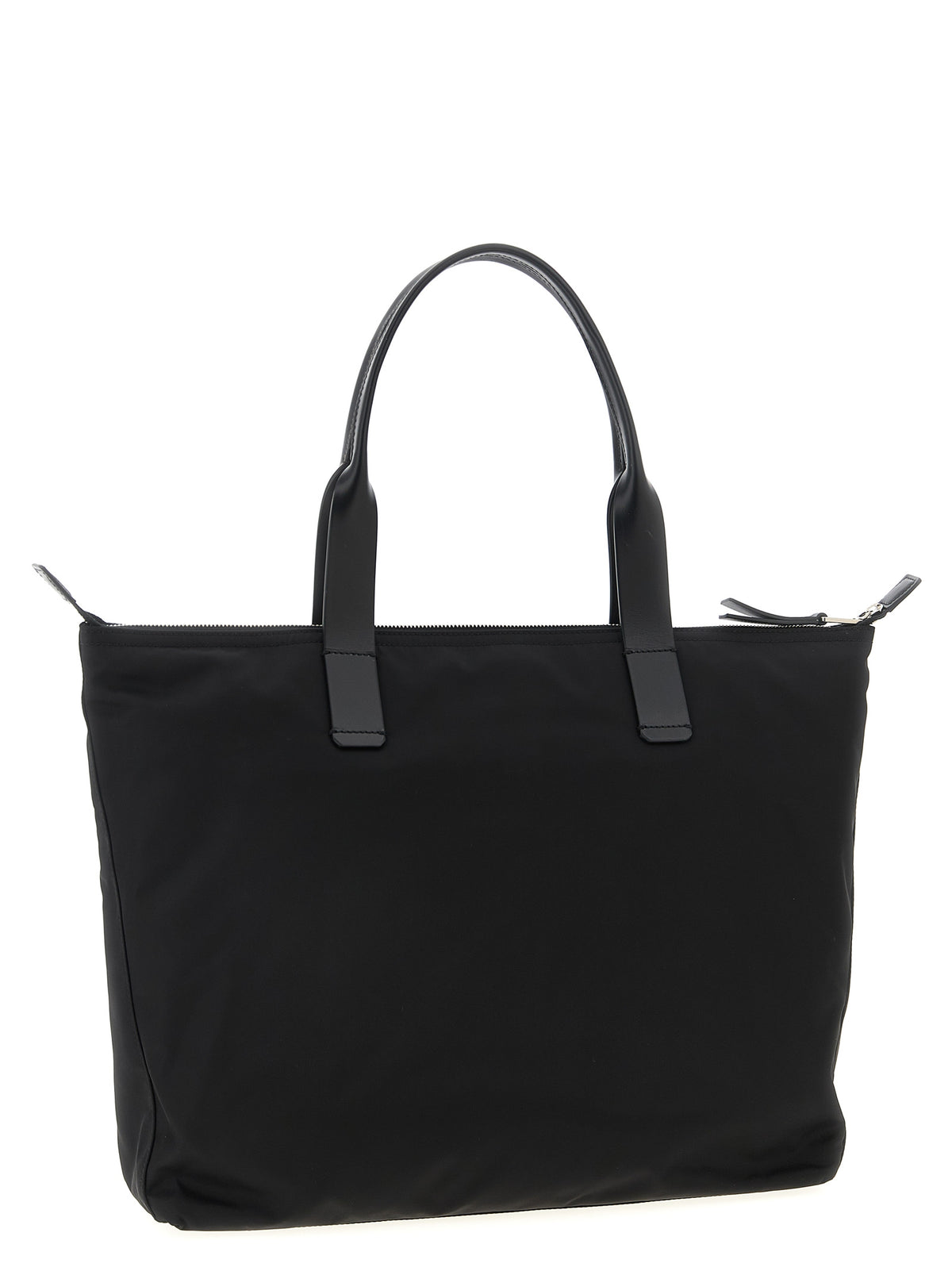 Dolce & Gabbana Schwarze Shopper-Tasche aus Polyamid