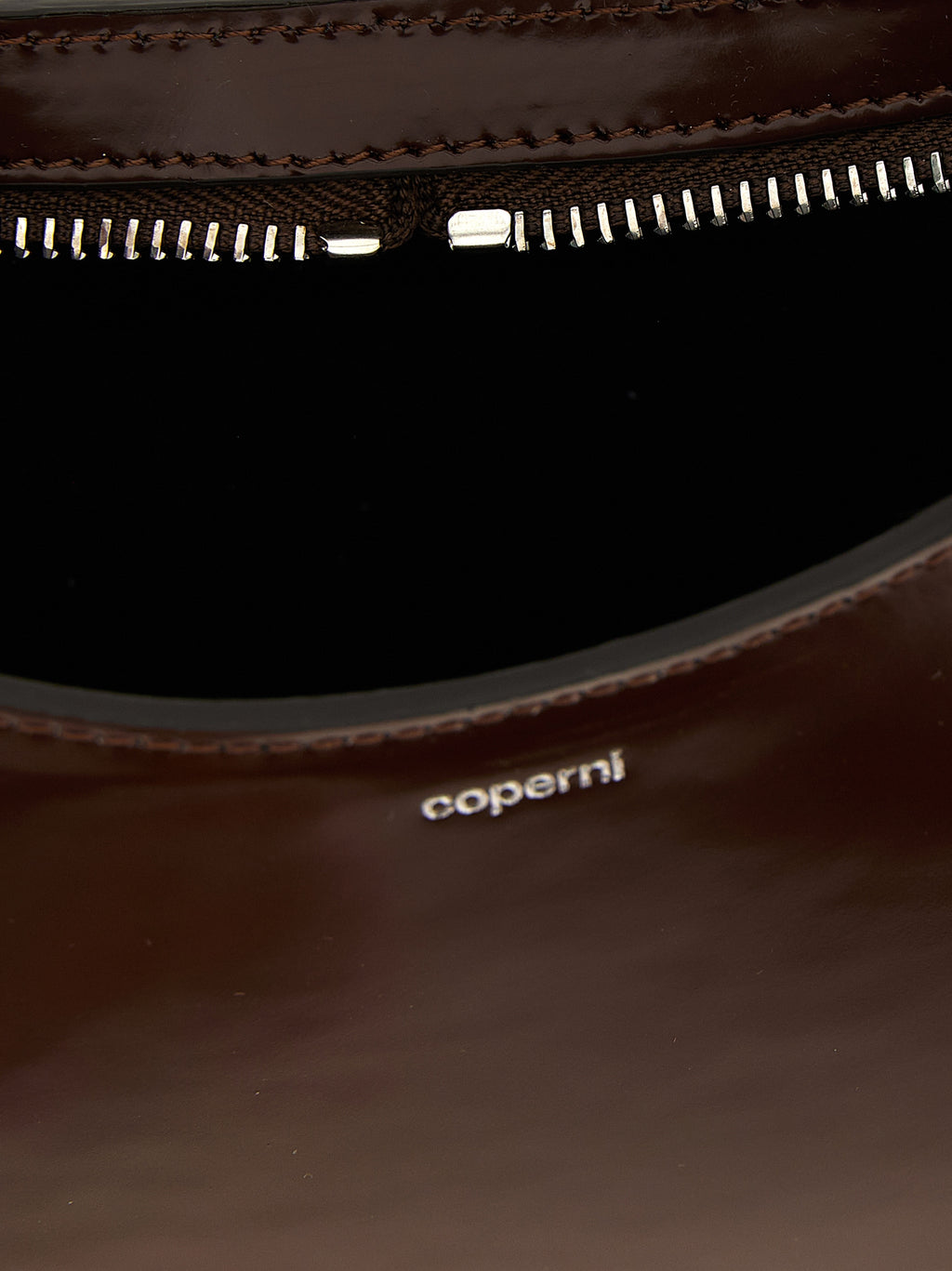 Coperni Braune Kalbsleder-Handtasche