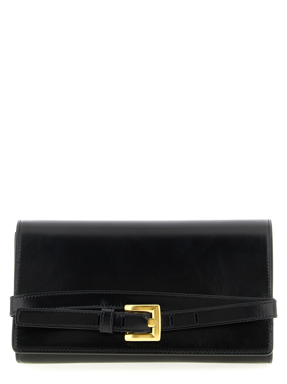 Balmain Schwarzer Kalbsleder-Kartenetui