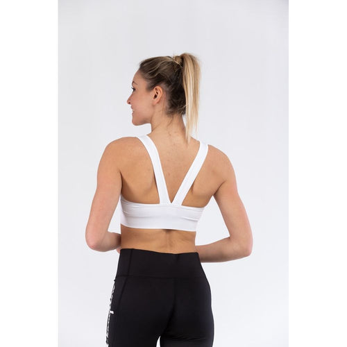 Champion Weißer Sport-BH aus Polyester