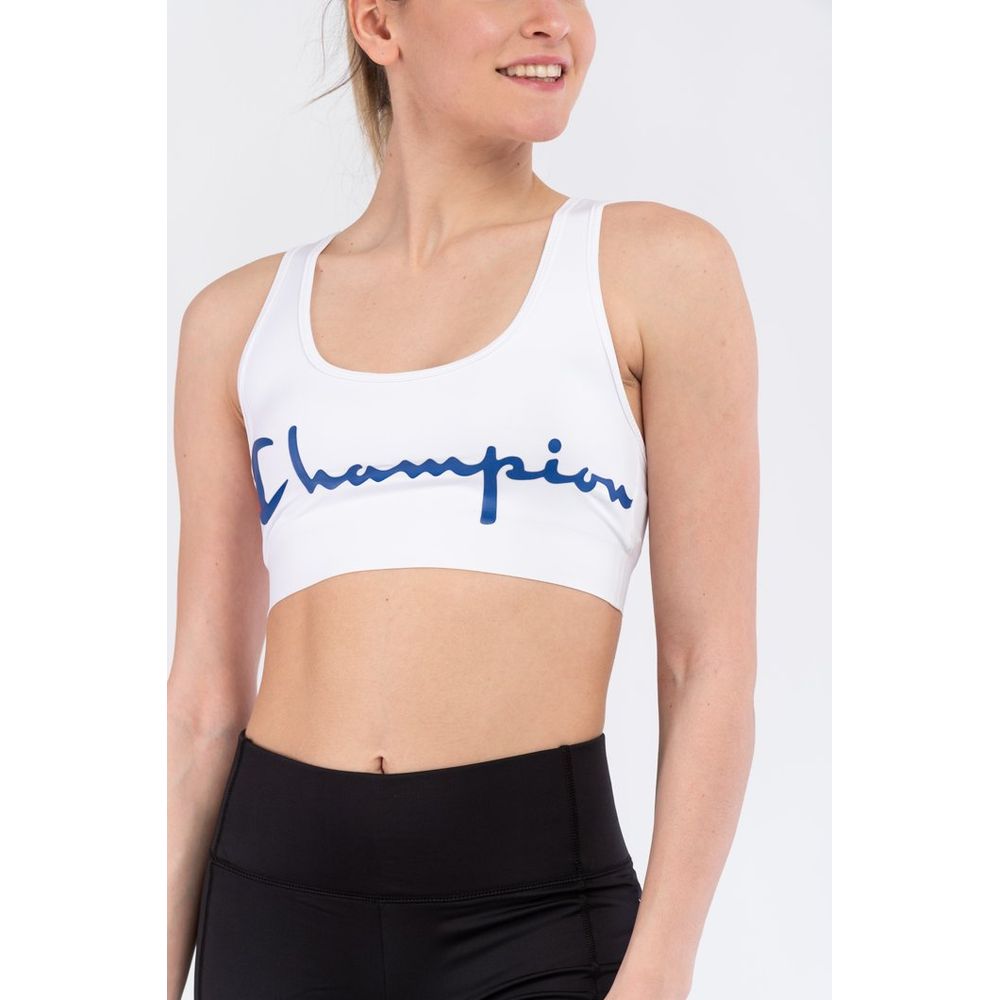 Champion Weißer Sport-BH aus Polyester