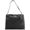 Guess Jeans Schwarze Damen-Handtasche aus Polyurethan