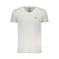 Aeronautica Militare Bianco Baumwoll-T-Shirt für Herren