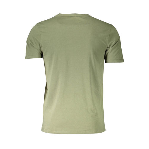 Aeronautica Militare Herren-T-Shirt aus Verde-Baumwolle