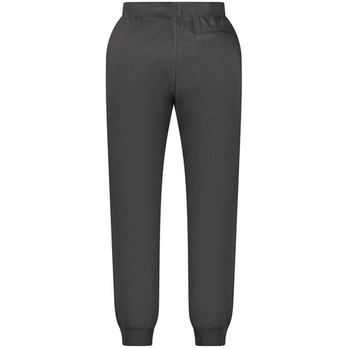 U.S. Grand Schwarze Baumwollhose für Herren