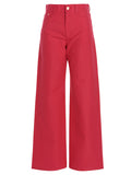 Wandler Fuchsia Baumwollhose