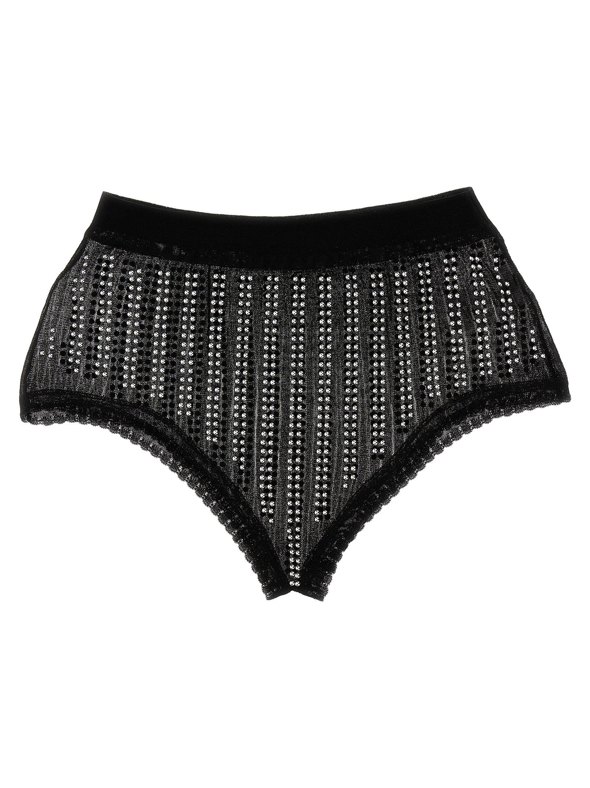 Paco Rabanne Schwarze Polyamid-Slips