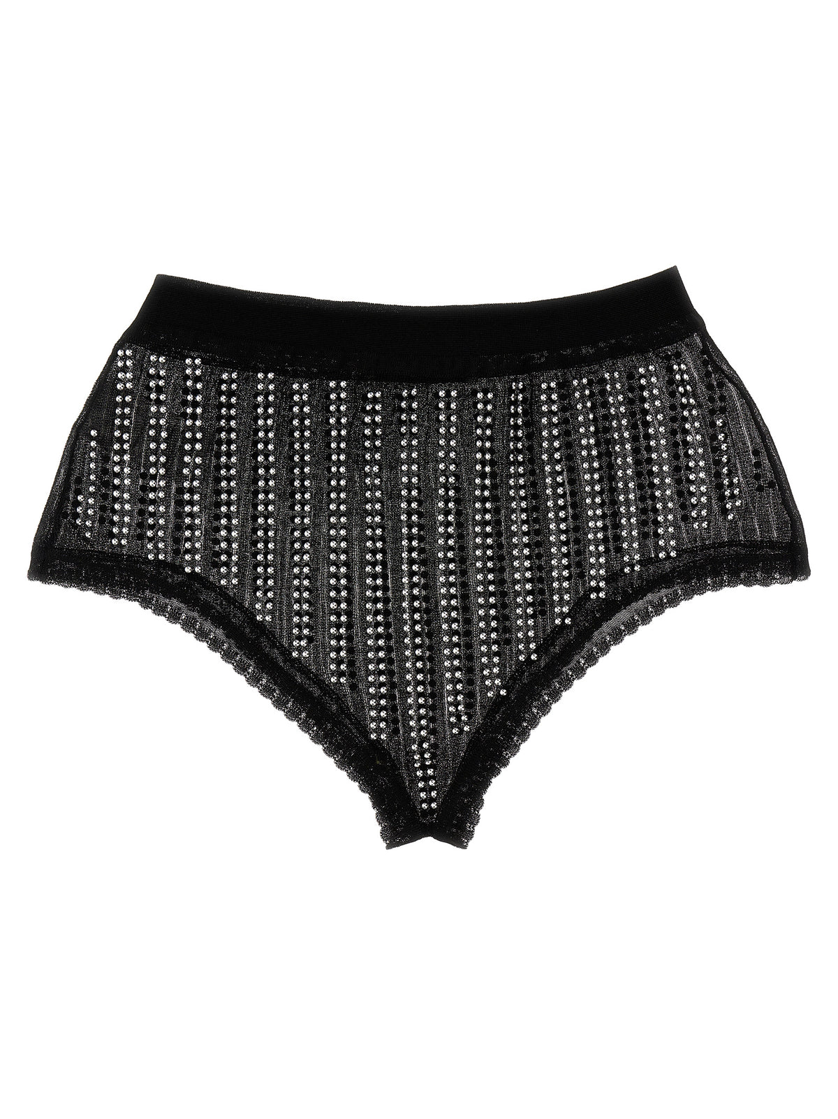 Paco Rabanne Schwarze Polyamid-Slips