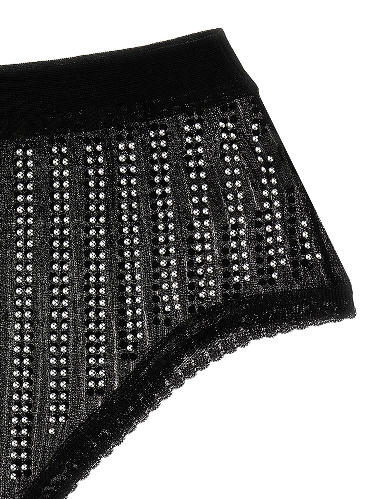 Paco Rabanne Schwarze Polyamid-Slips