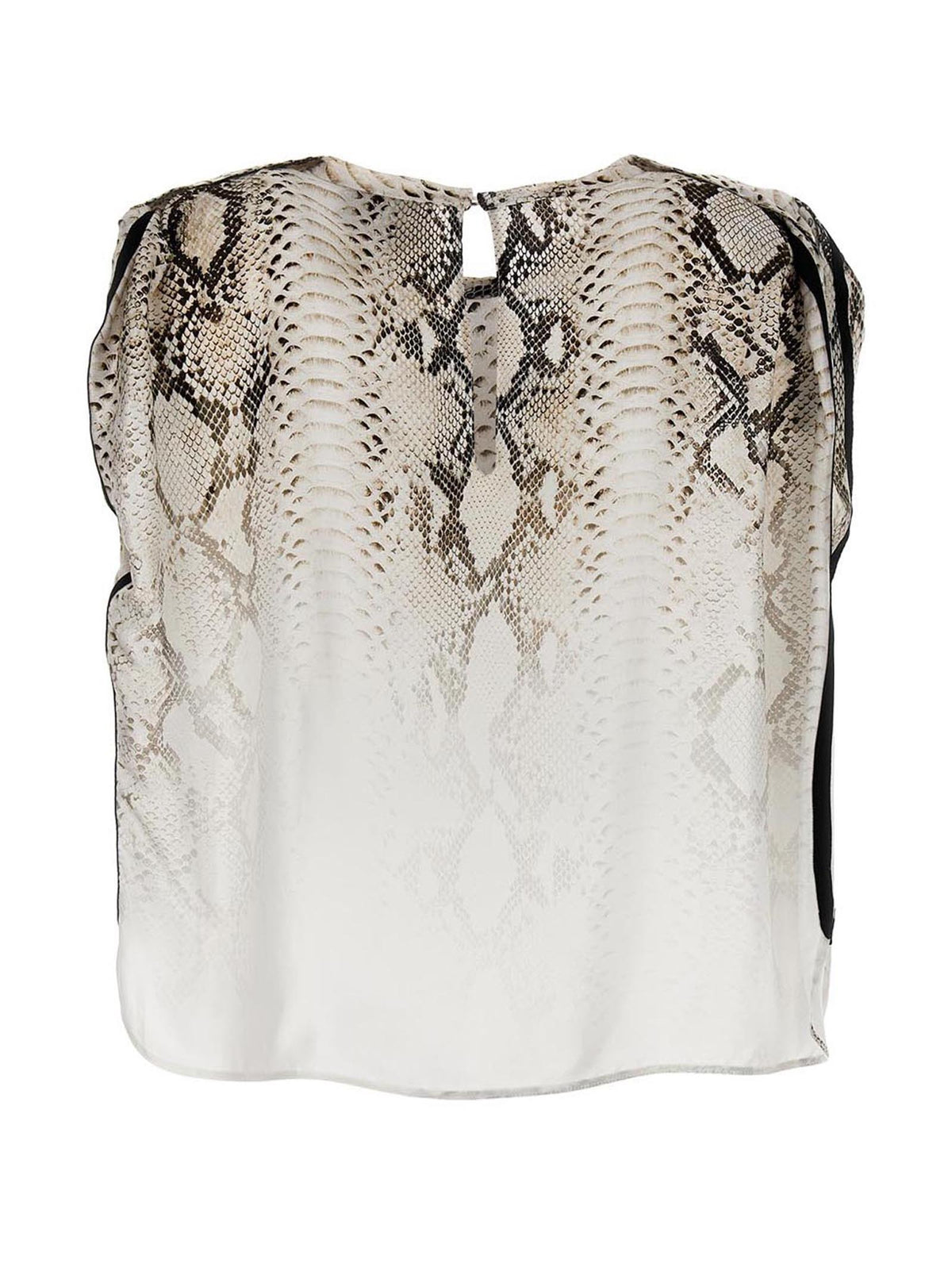 NUDE Mehrfarbige Viskose-Bluse