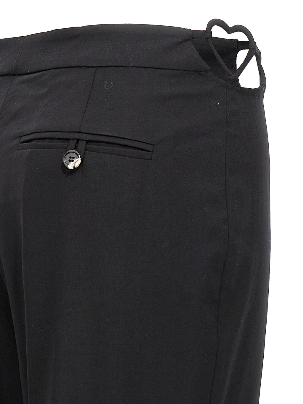 Nensi Dojaka Schwarze Hose aus Schurwolle