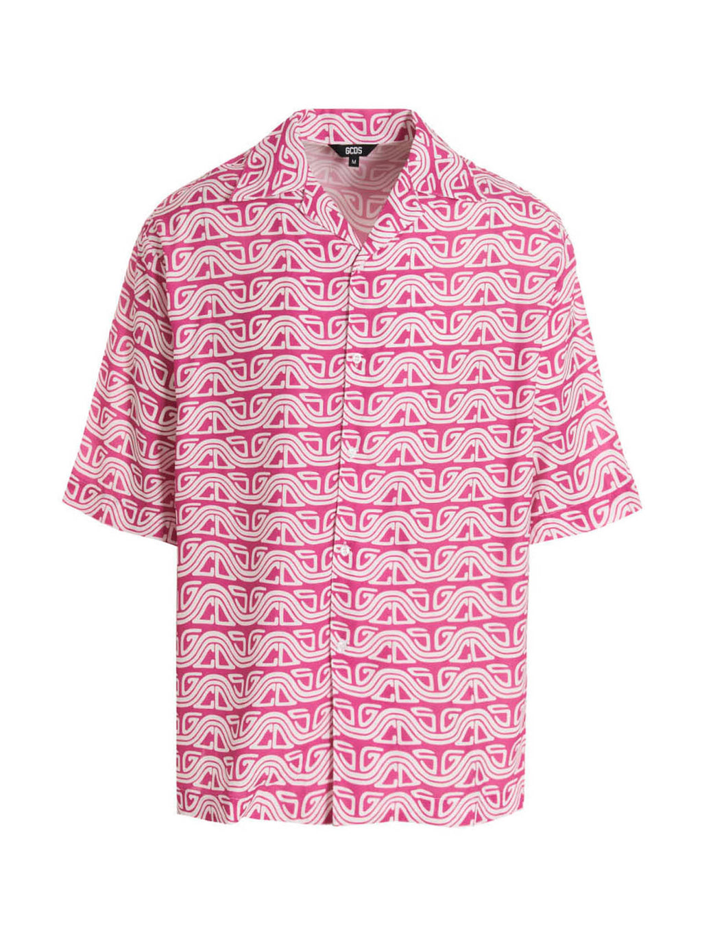GCDS Fuchsia Viskose-Bluse