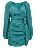 Ungaro Blaue Lyocell-Minirock