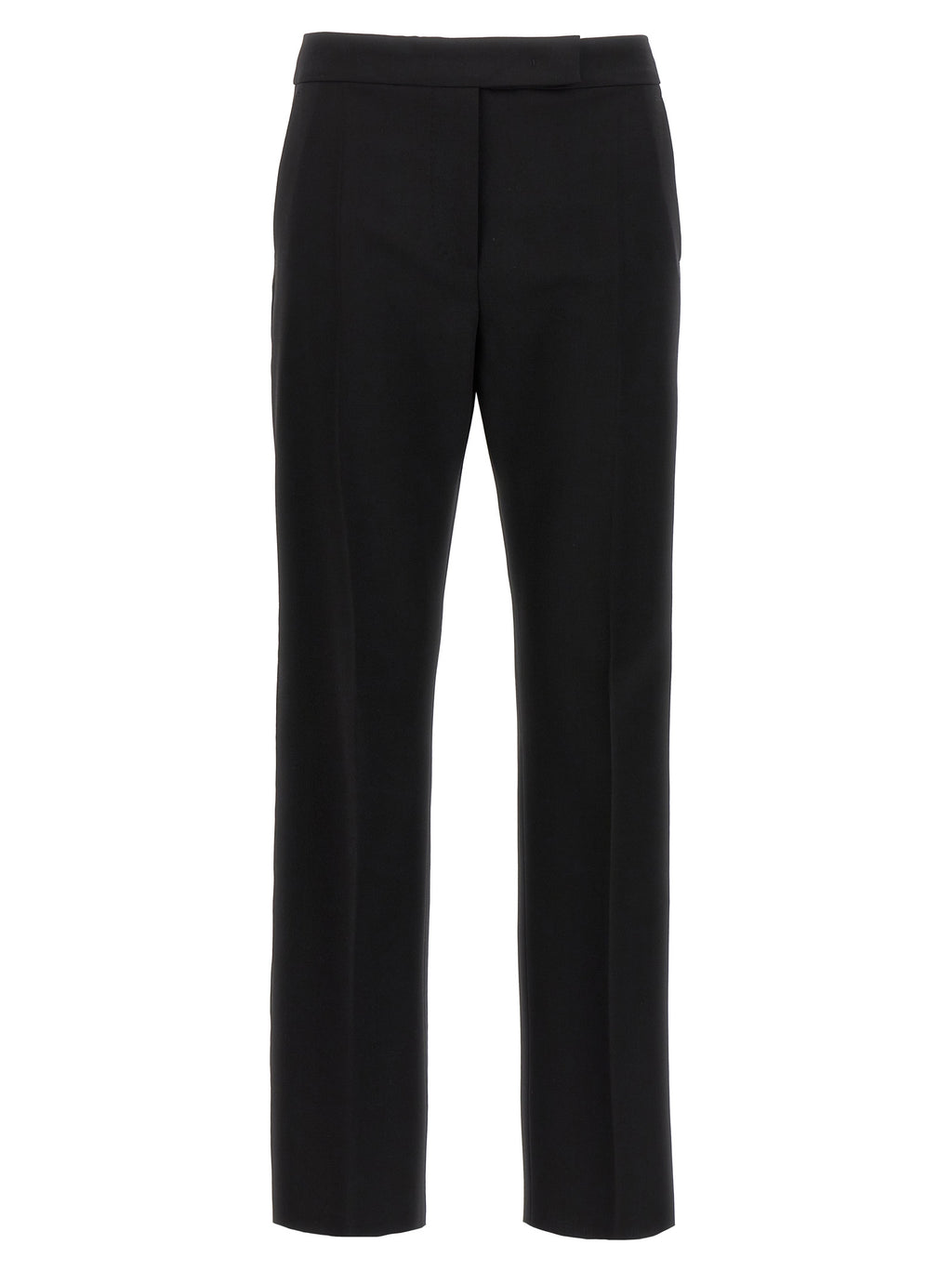 Max Mara Schwarze Hose aus reiner Schurwolle