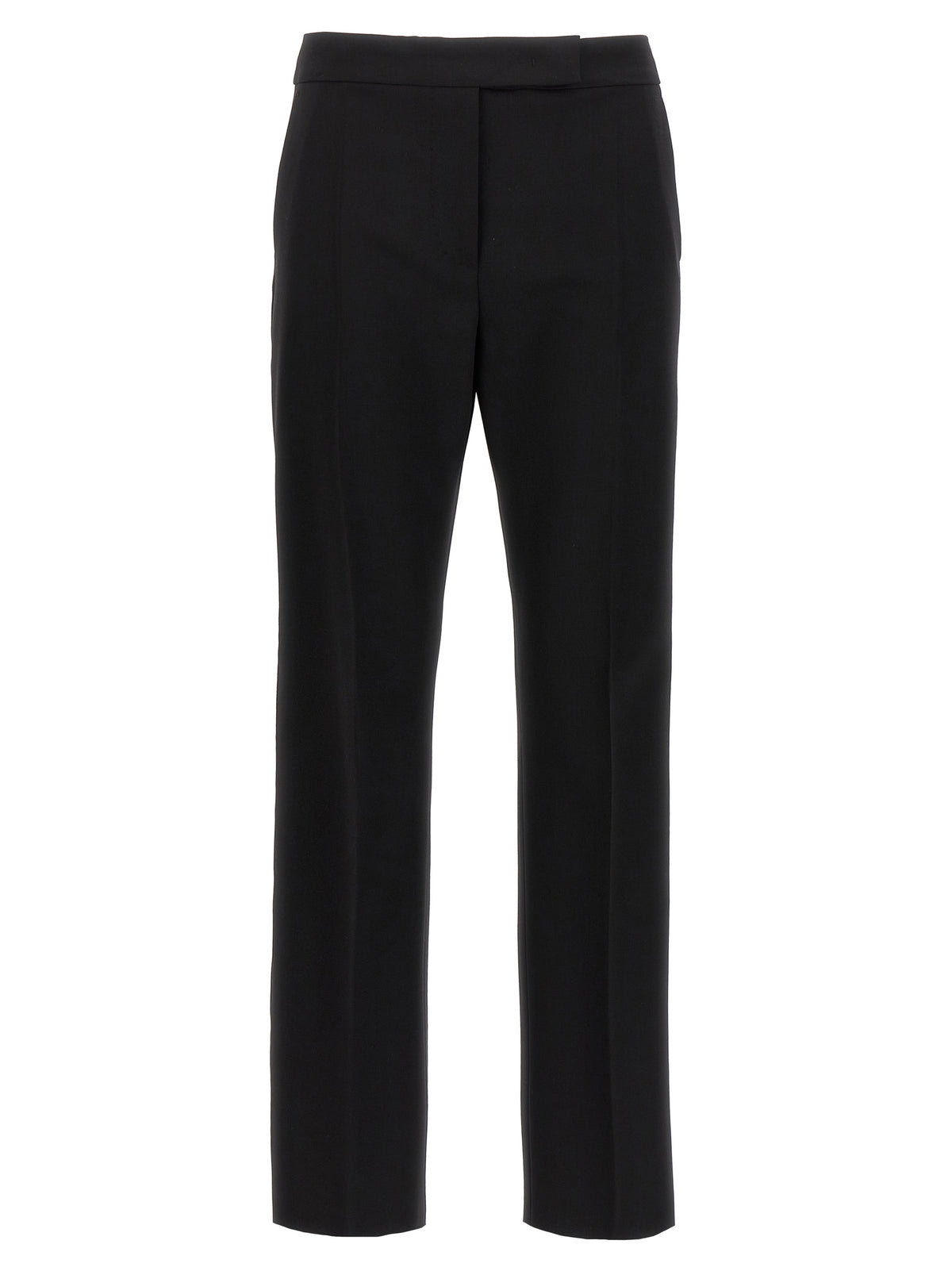 Max Mara Schwarze Hose aus reiner Schurwolle