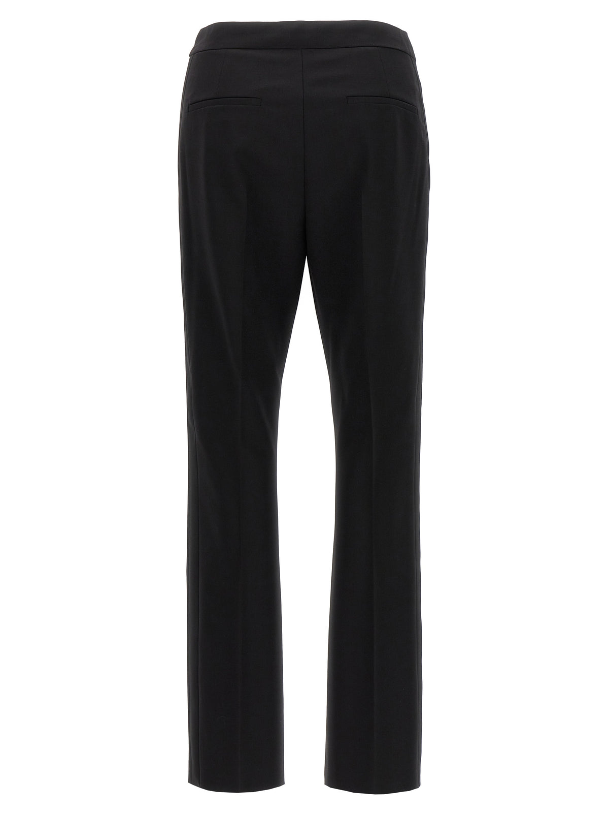 Max Mara Schwarze Hose aus reiner Schurwolle