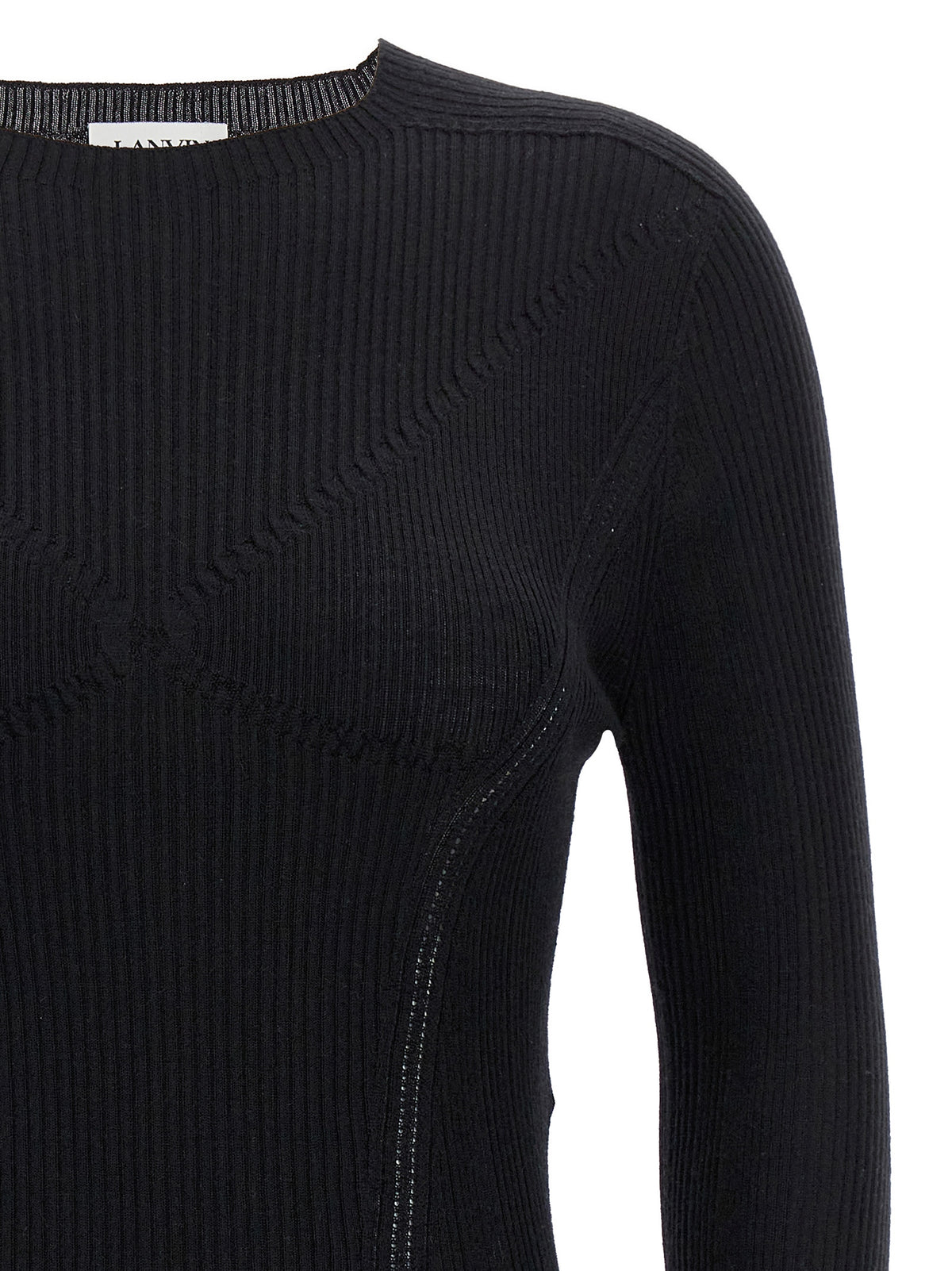 Lanvin Schwarzer Kaschmir-Cardigan