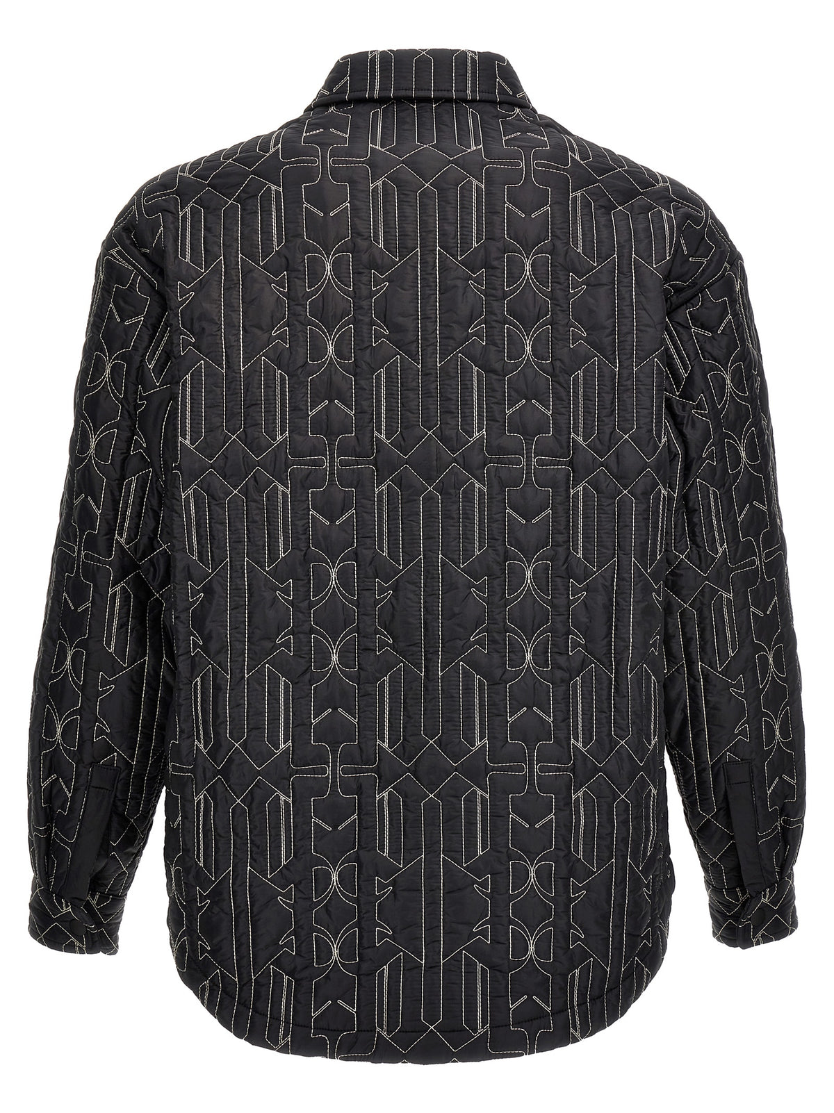 Palm Angels Graue Jacke aus Polyamid