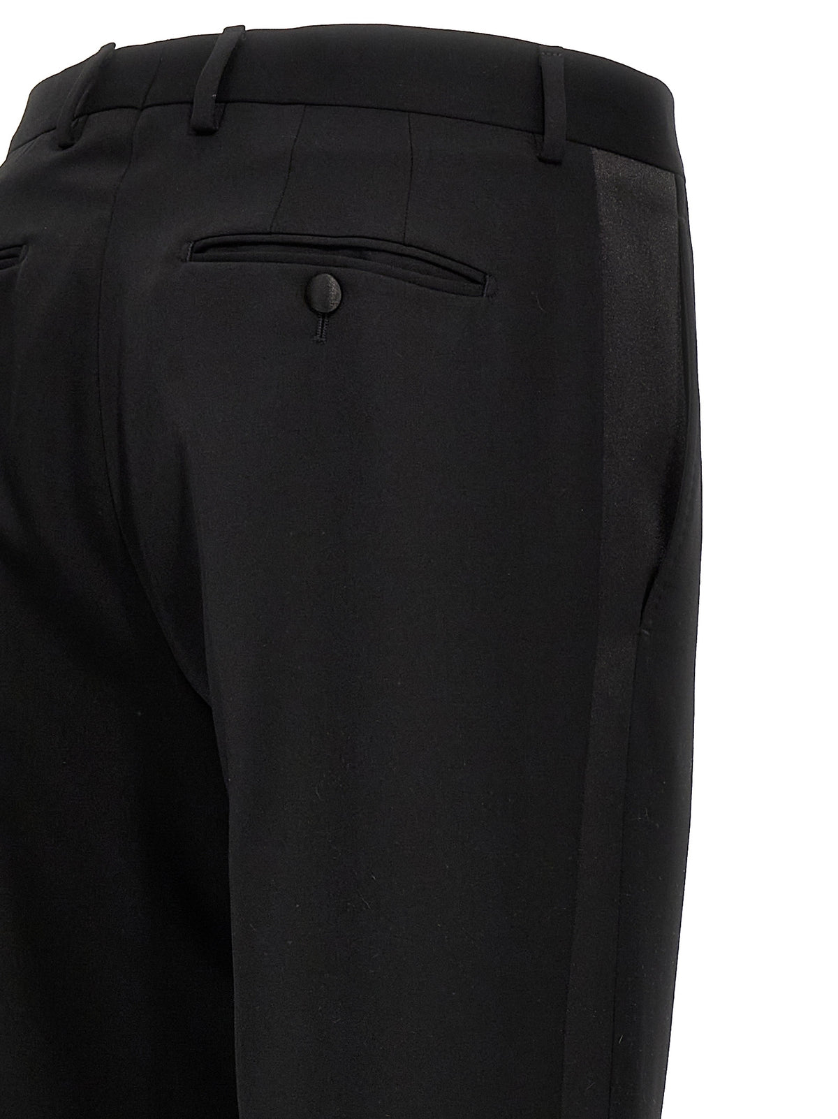 Lanvin Schwarze Wollhose