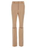 Sportmax Beige Polyester-Hose im Freizeit-Look