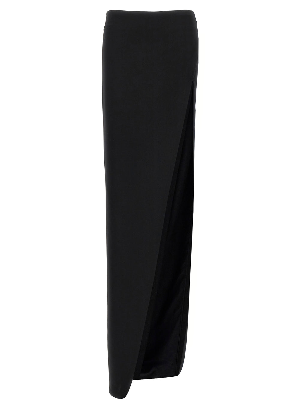 Ann Demeulemeester Schwarzer Minirock aus Lammleder